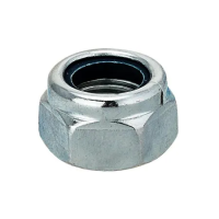 Гайка самоконтрящаяся М4 DIN 985 оцинкованная сталь