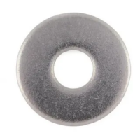 Шайба мебельная увеличенная с круглым отверстием 11 DIN 440 нержавеющая сталь А2 R