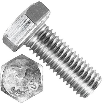 Болт шестигранный М30х60 DIN 933 нержавеющая сталь А4